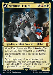 Megatron, Tyrant // Megatron, Destructive Force [Universes Beyond: Transformers] | D20 Games