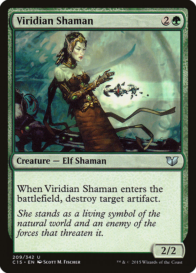 Viridian Shaman [Commander 2015] | D20 Games