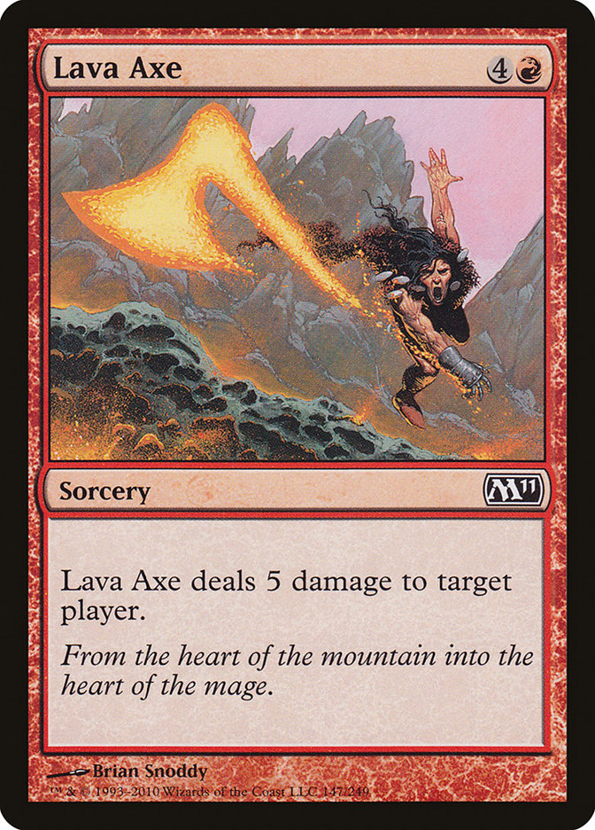 Lava Axe [Magic 2011] | D20 Games