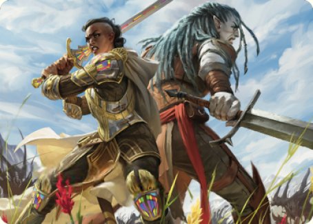 Join Forces Art Card [Dominaria United Art Series] | D20 Games