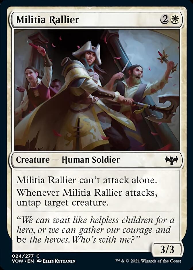 Militia Rallier [Innistrad: Crimson Vow] | D20 Games