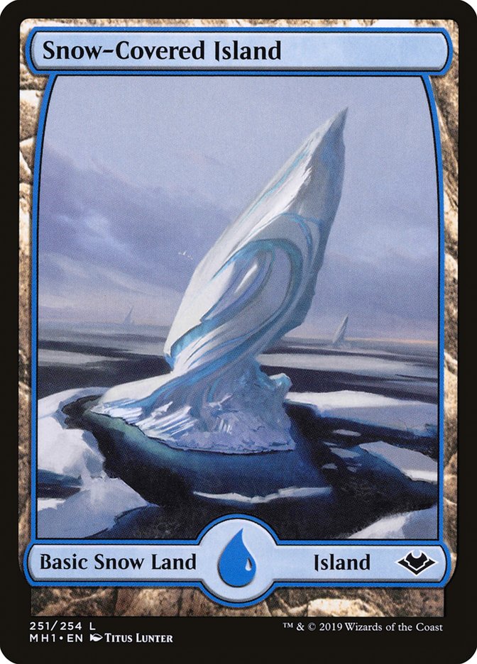 Snow-Covered Island [Modern Horizons] | D20 Games