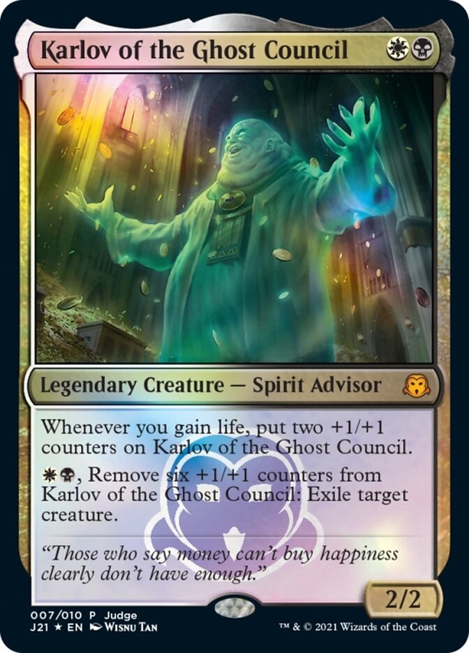 Karlov of the Ghost Council [Judge Gift Cards 2021] | D20 Games