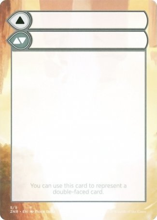 Helper Card (5/9) [Zendikar Rising Tokens] | D20 Games