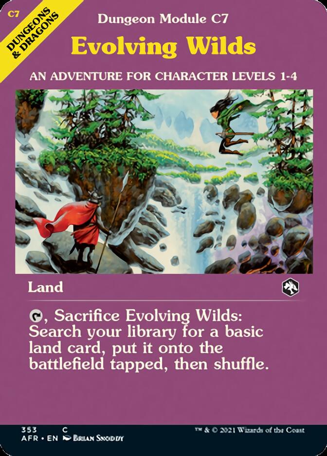 Evolving Wilds (Dungeon Module) [Dungeons & Dragons: Adventures in the Forgotten Realms] | D20 Games