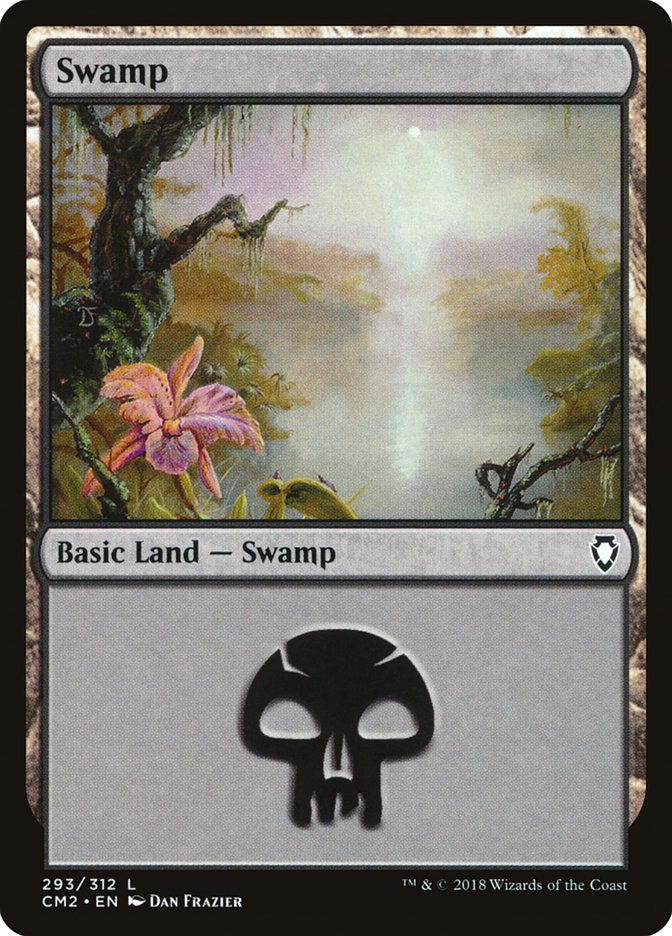 Swamp (293) [Commander Anthology Volume II] | D20 Games