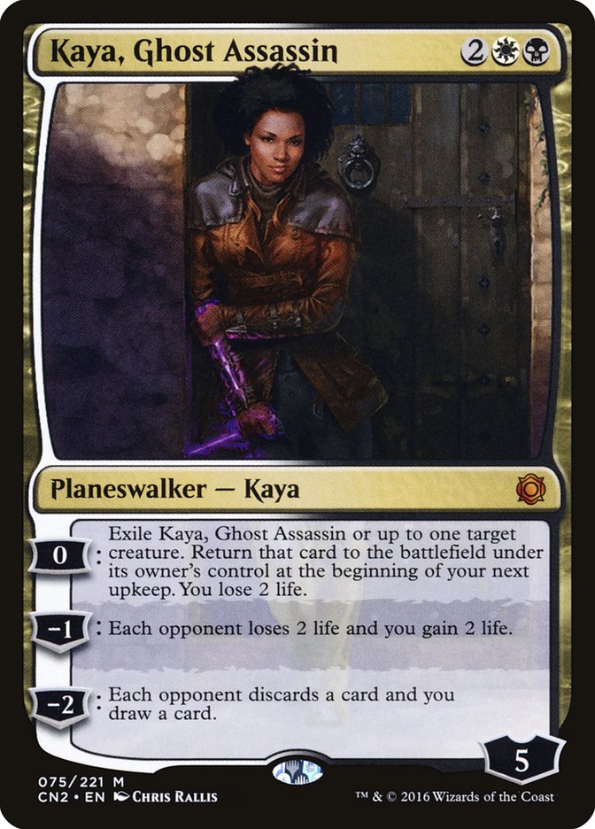 Kaya, Ghost Assassin (075/221) [Conspiracy: Take the Crown] | D20 Games