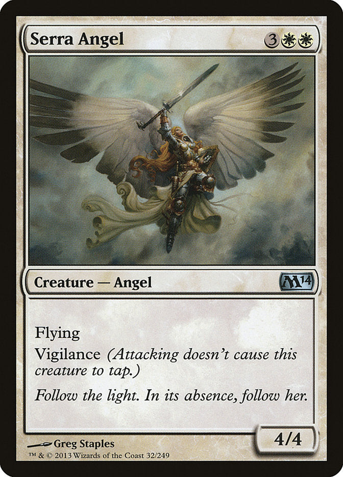 Serra Angel [Magic 2014] | D20 Games