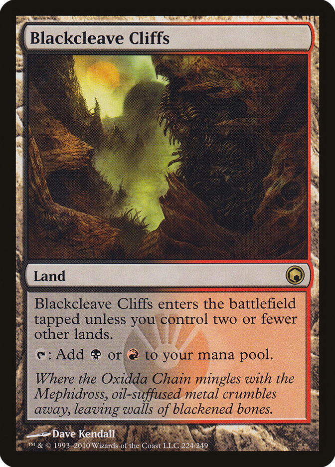 Blackcleave Cliffs [Scars of Mirrodin] | D20 Games