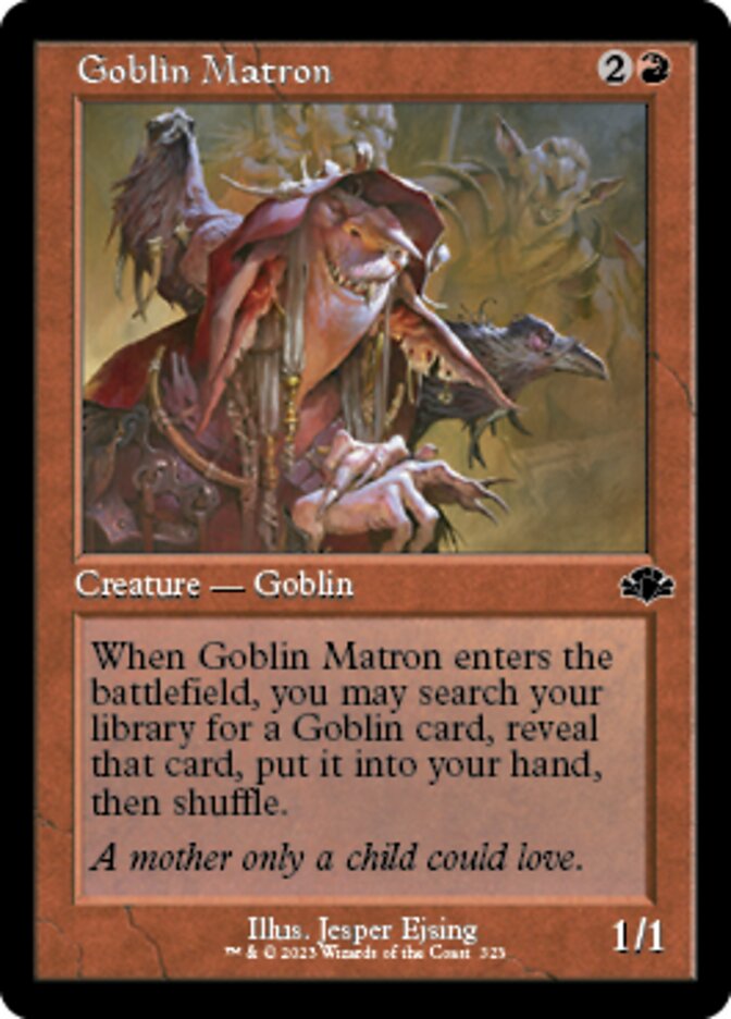 Goblin Matron (Retro) [Dominaria Remastered] | D20 Games