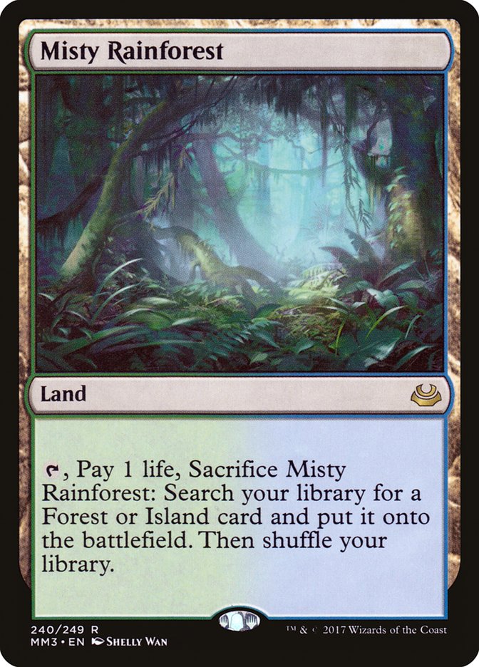 Misty Rainforest [Modern Masters 2017] | D20 Games