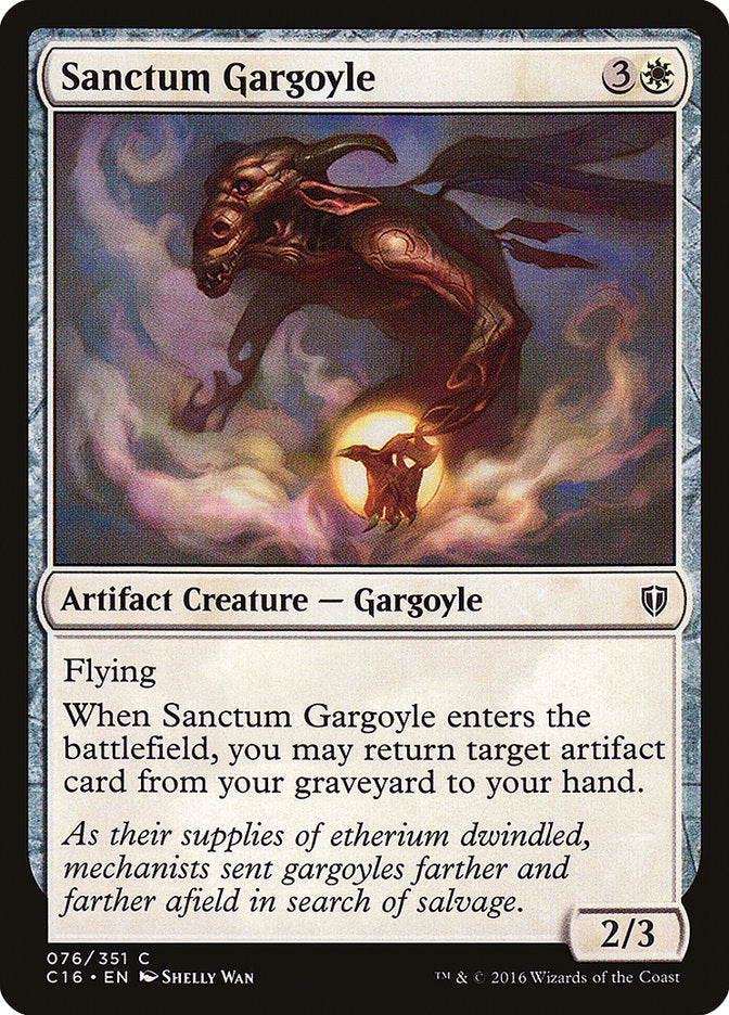 Sanctum Gargoyle [Commander 2016] | D20 Games