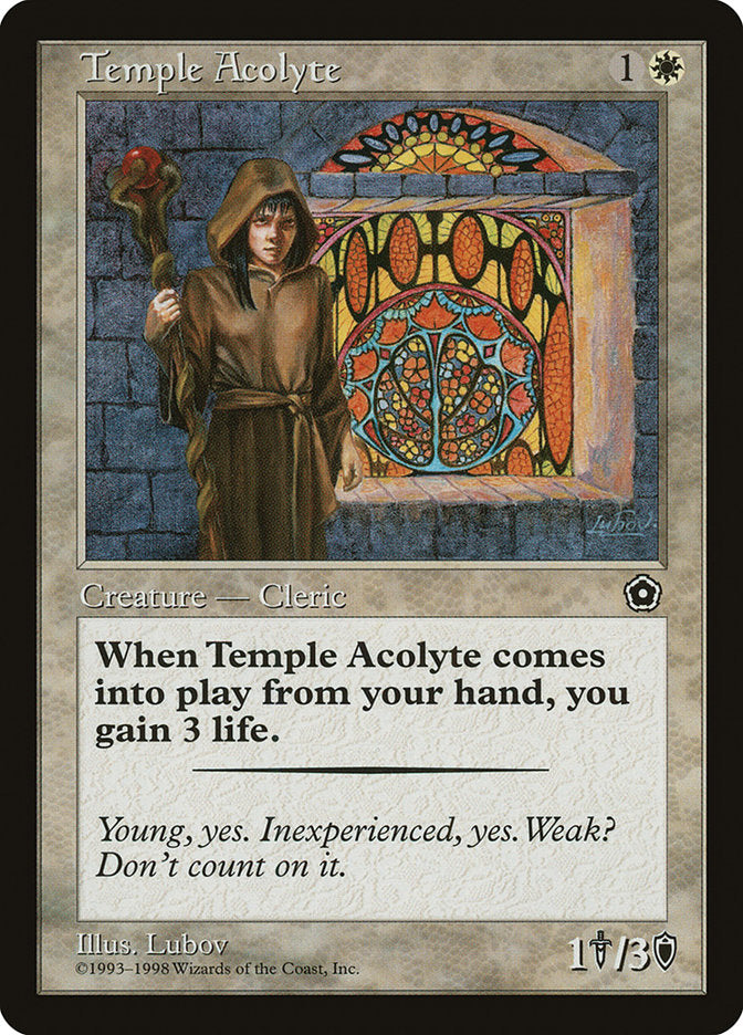 Temple Acolyte [Portal Second Age] | D20 Games