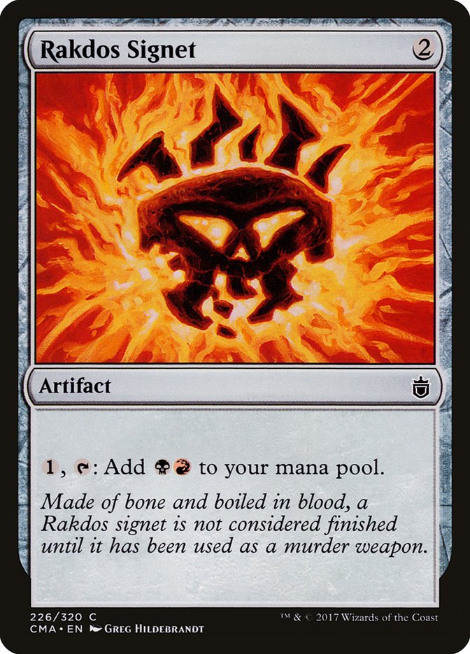 Rakdos Signet [Commander Anthology] | D20 Games