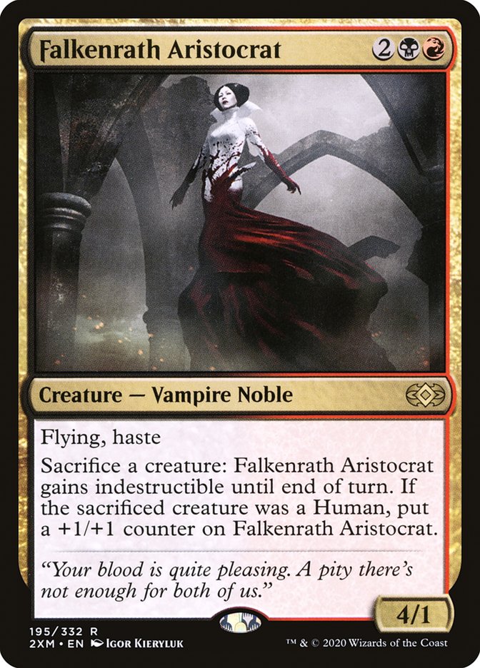 Falkenrath Aristocrat [Double Masters] | D20 Games