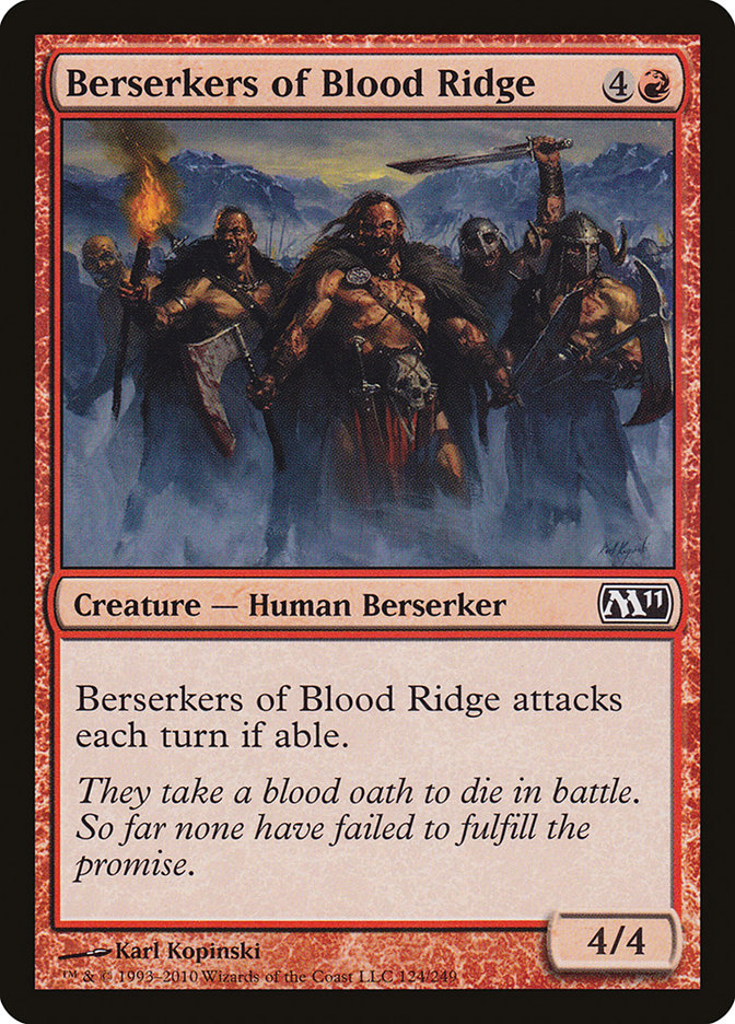 Berserkers of Blood Ridge [Magic 2011] | D20 Games