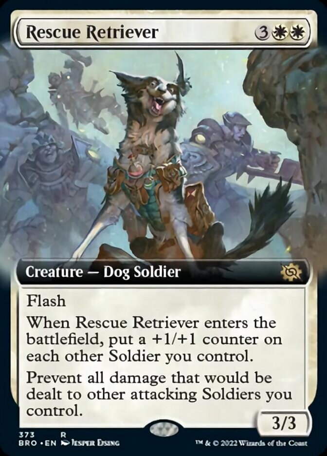 Rescue Retriever (Extended Art) [The Brothers' War] | D20 Games