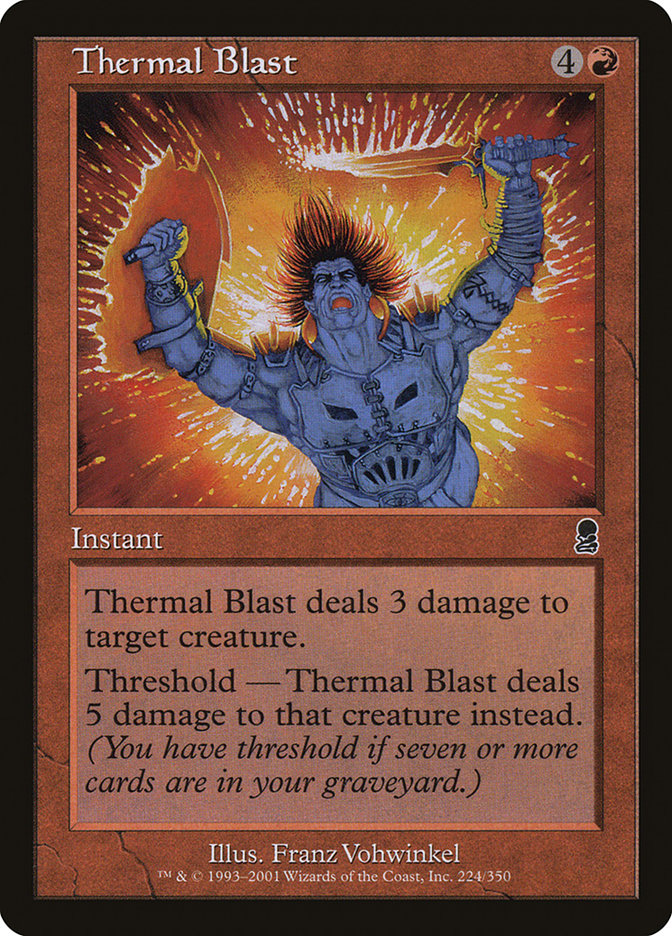 Thermal Blast [Odyssey] | D20 Games