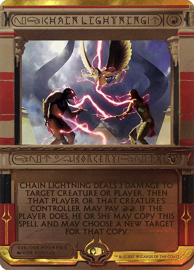 Chain Lightning (Invocation) [Amonkhet Invocations] | D20 Games