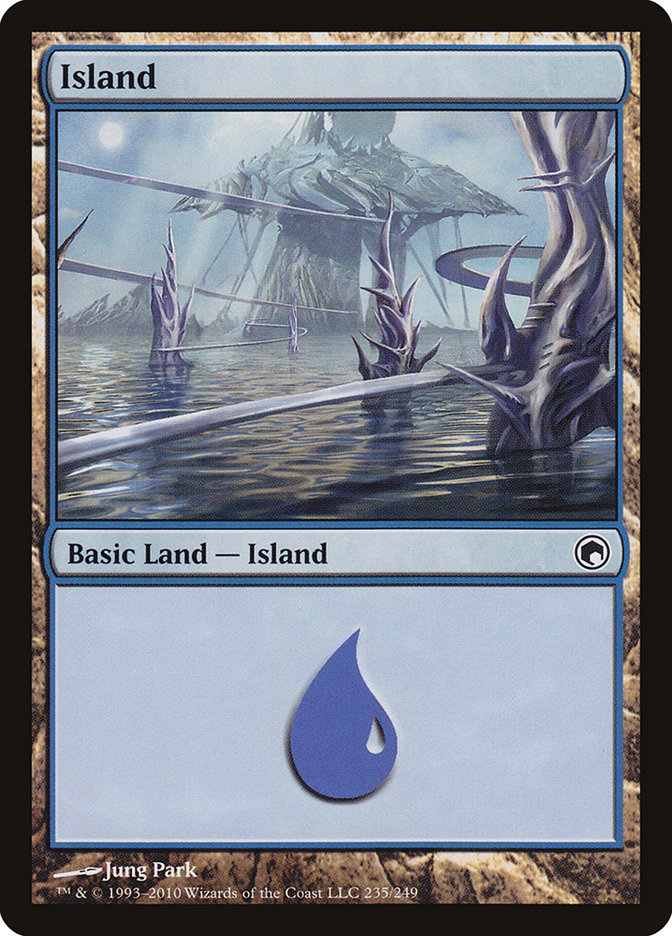 Island (235) [Scars of Mirrodin] | D20 Games