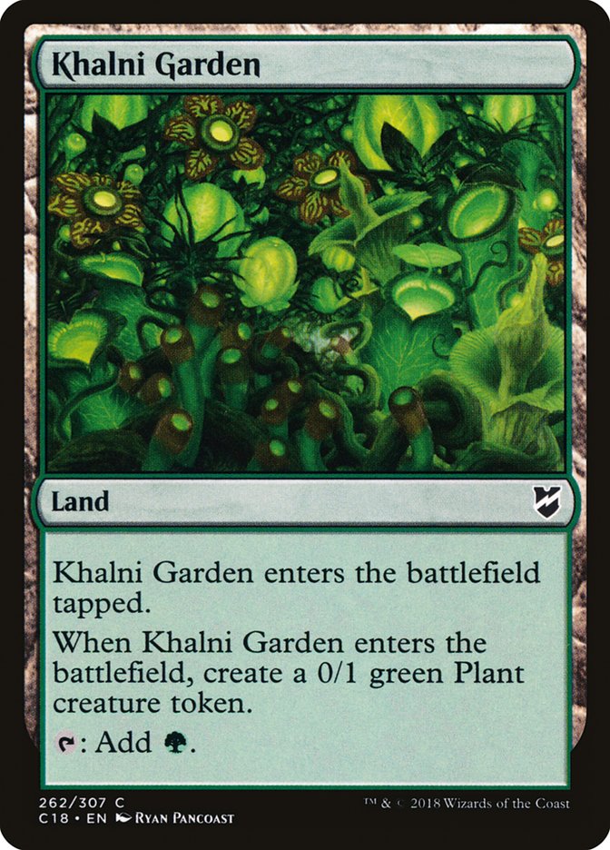 Khalni Garden [Commander 2018] | D20 Games