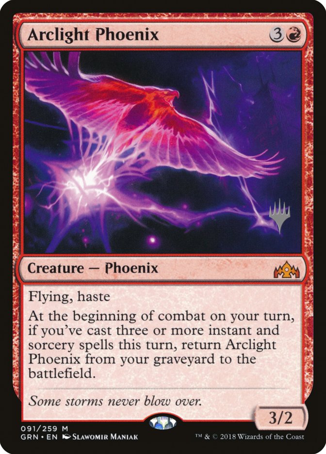 Arclight Phoenix (Promo Pack) [Guilds of Ravnica Promos] | D20 Games