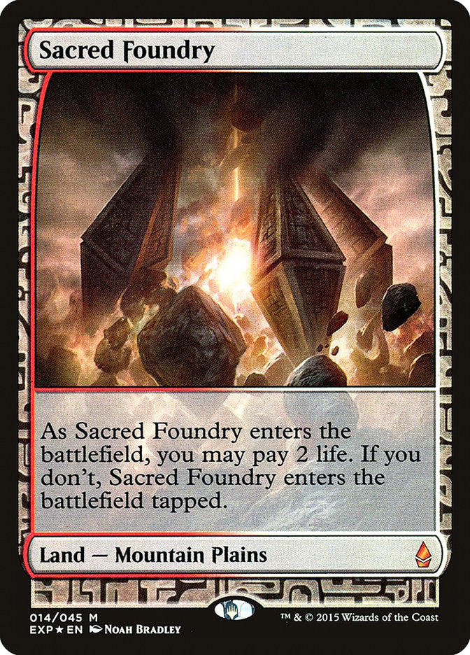 Sacred Foundry [Zendikar Expeditions] | D20 Games