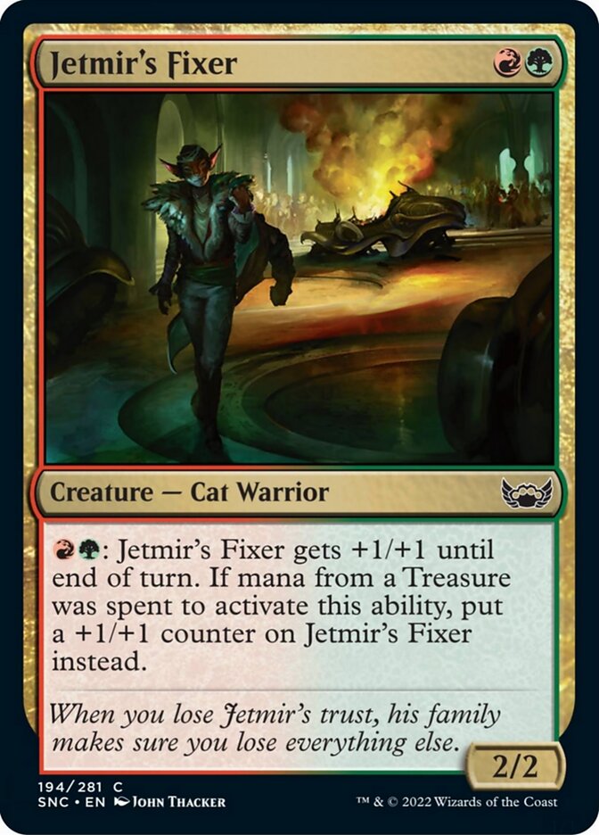 Jetmir's Fixer [Streets of New Capenna] | D20 Games