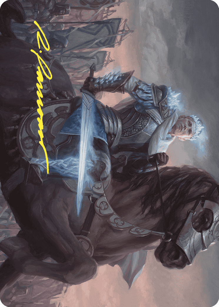 Will, Scion of Peace Art Card (Gold-Stamped Signature) [Wilds of Eldraine Art Series] | D20 Games