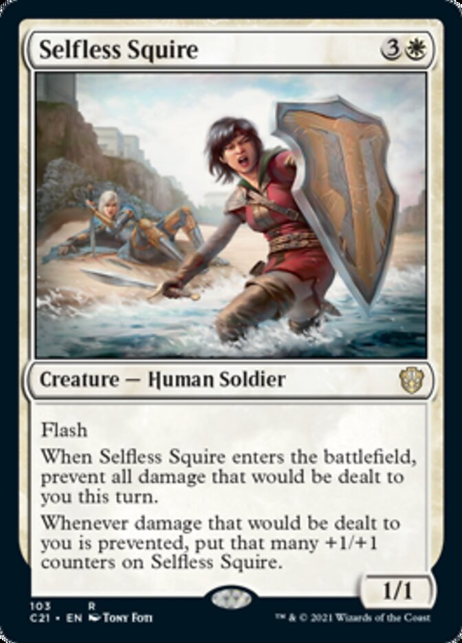 Selfless Squire [Commander 2021] | D20 Games