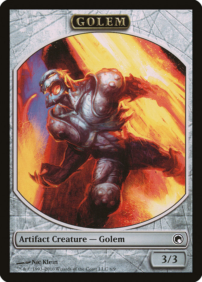 Golem [Scars of Mirrodin Tokens] | D20 Games