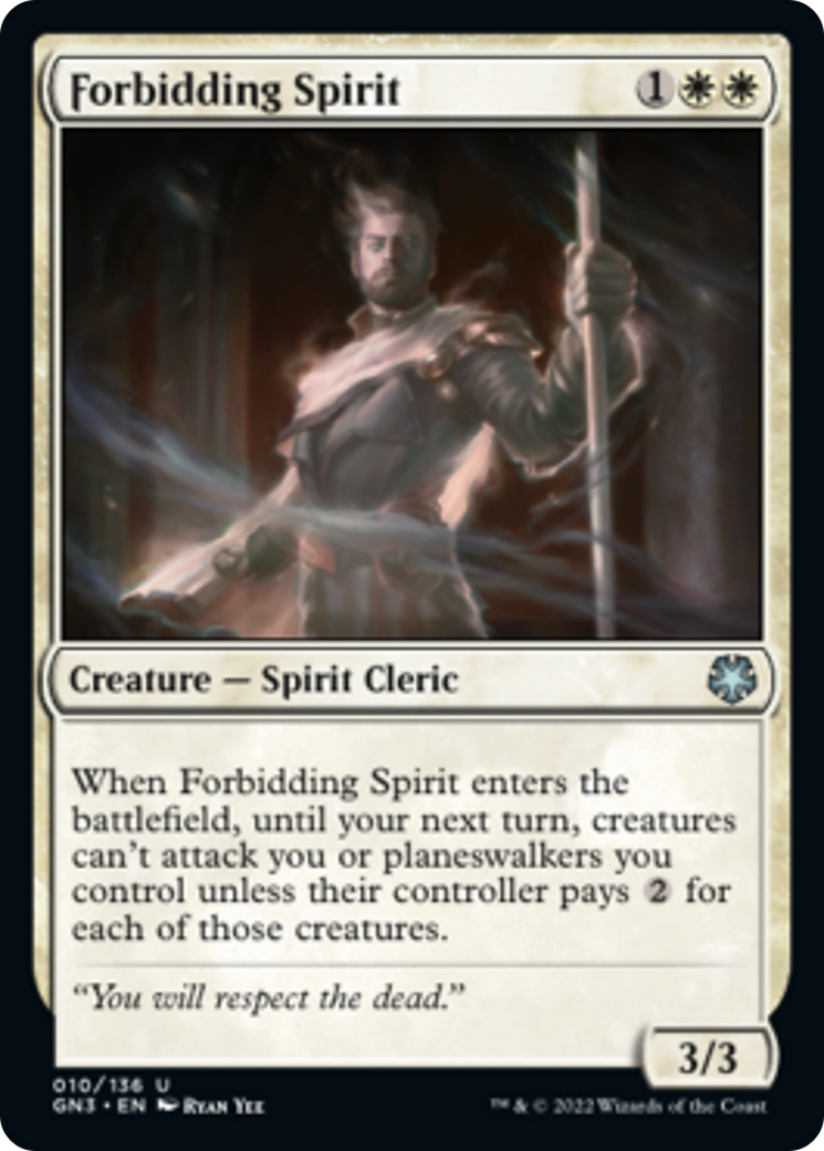 Forbidding Spirit [Game Night: Free-for-All] | D20 Games
