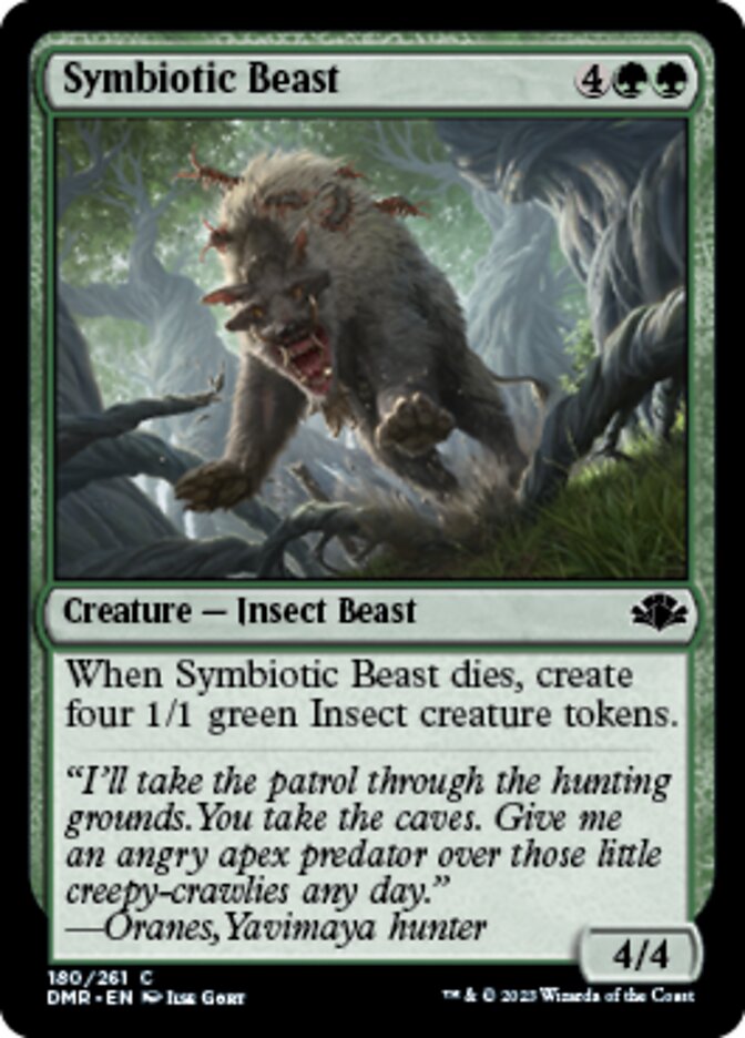 Symbiotic Beast [Dominaria Remastered] | D20 Games