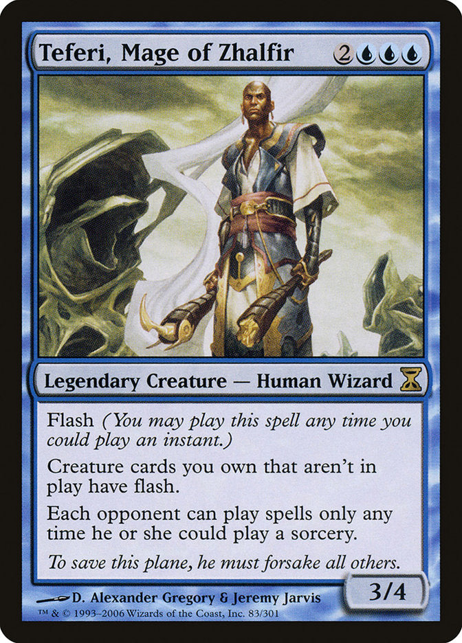 Teferi, Mage of Zhalfir [Time Spiral] | D20 Games