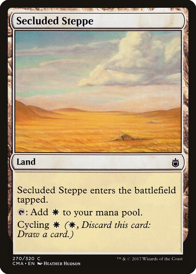 Secluded Steppe [Commander Anthology] | D20 Games