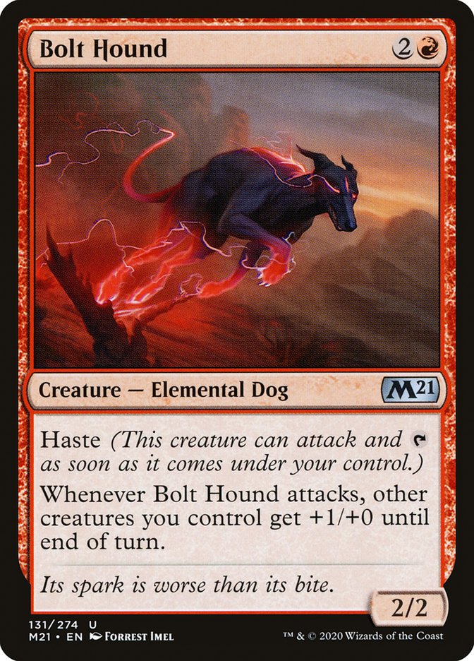 Bolt Hound [Core Set 2021] | D20 Games