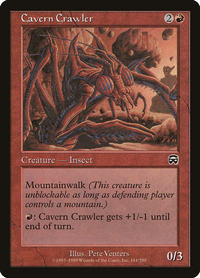Cavern Crawler [Mercadian Masques] | D20 Games
