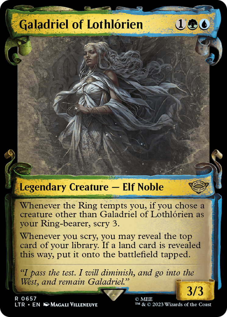 Galadriel of Lothlorien [The Lord of the Rings: Tales of Middle-Earth Showcase Scrolls] | D20 Games