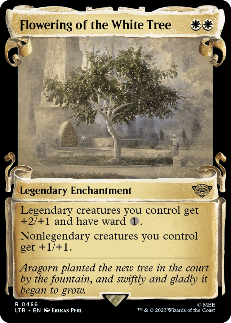 Flowering of the White Tree [The Lord of the Rings: Tales of Middle-Earth Showcase Scrolls] | D20 Games