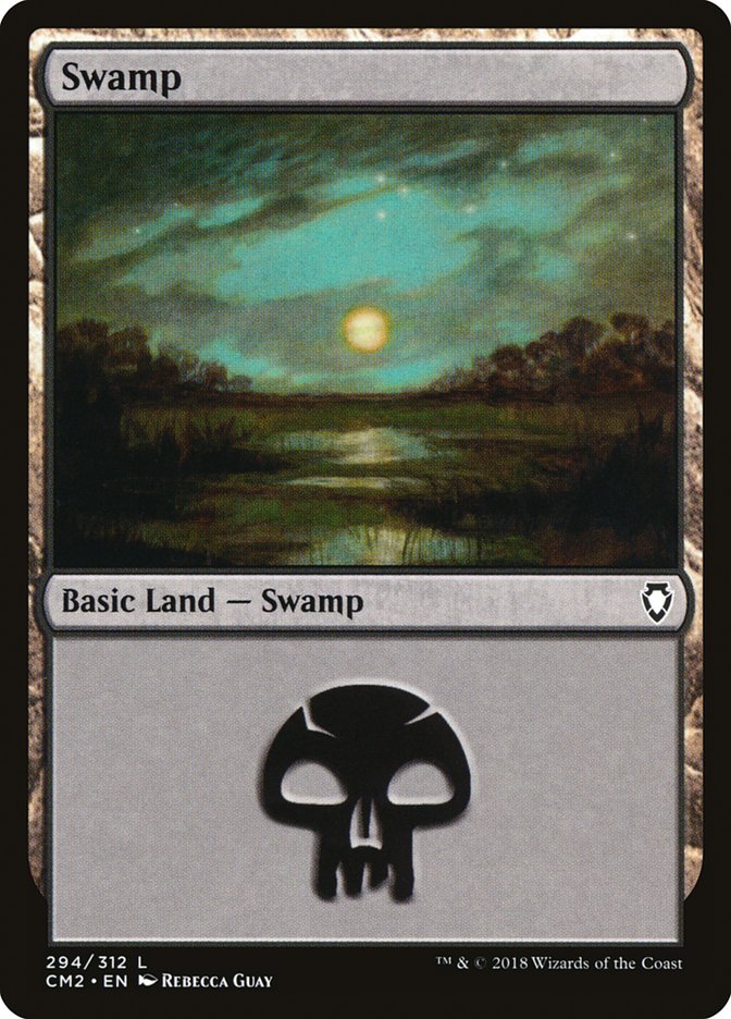 Swamp (294) [Commander Anthology Volume II] | D20 Games