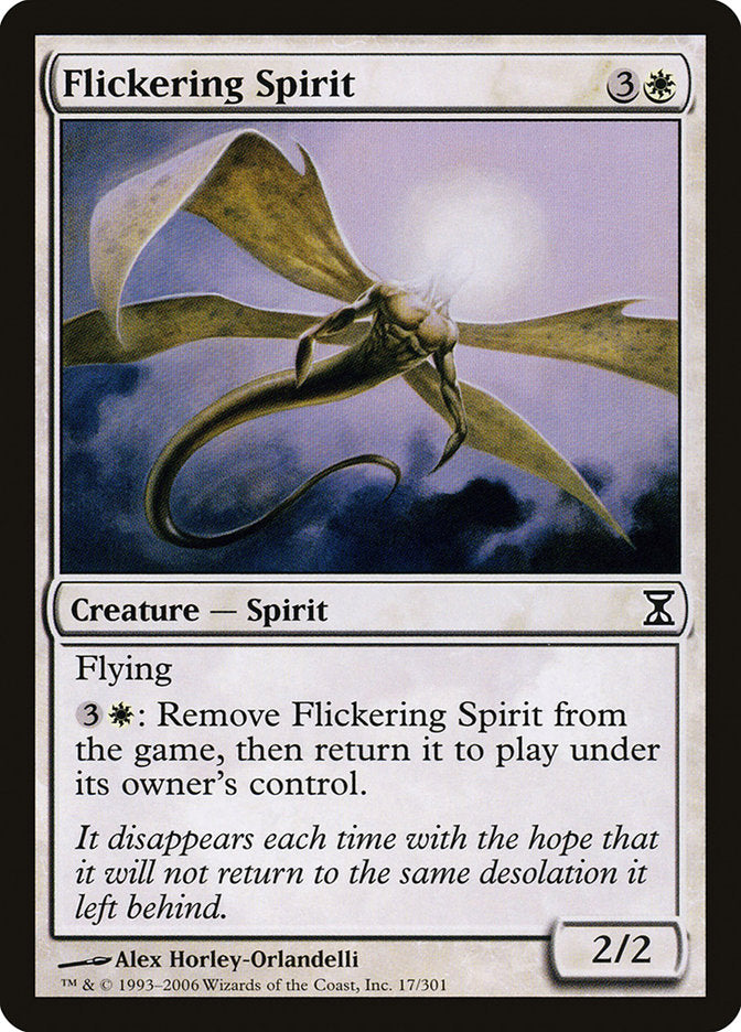 Flickering Spirit [Time Spiral] | D20 Games