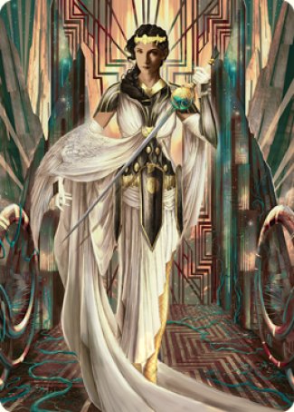 Elspeth Resplendent 2 Art Card [Streets of New Capenna Art Series] | D20 Games