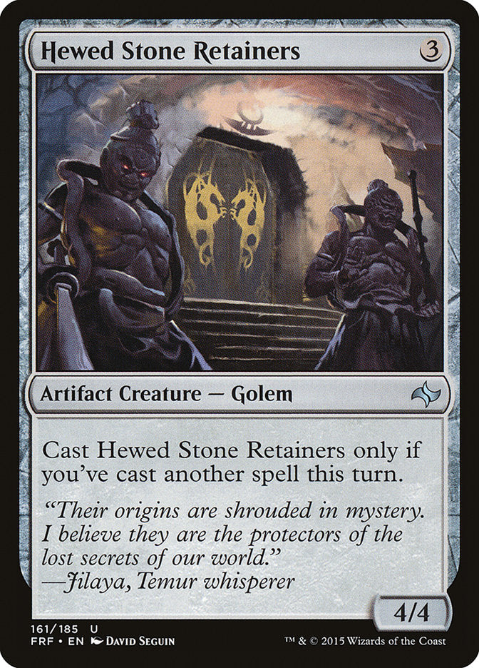 Hewed Stone Retainers [Fate Reforged] | D20 Games