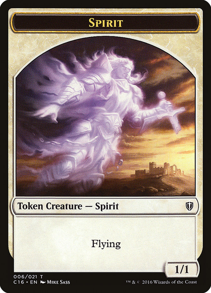 Spirit (006/021) [Commander 2016 Tokens] | D20 Games