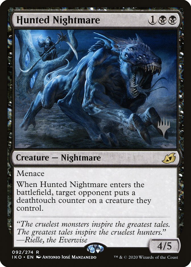 Hunted Nightmare (Promo Pack) [Ikoria: Lair of Behemoths Promos] | D20 Games