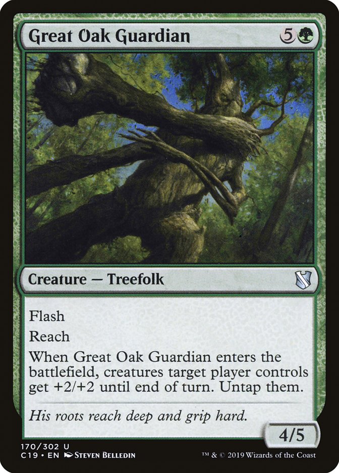 Great Oak Guardian [Commander 2019] | D20 Games