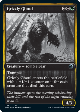 Grizzly Ghoul [Innistrad: Double Feature] | D20 Games