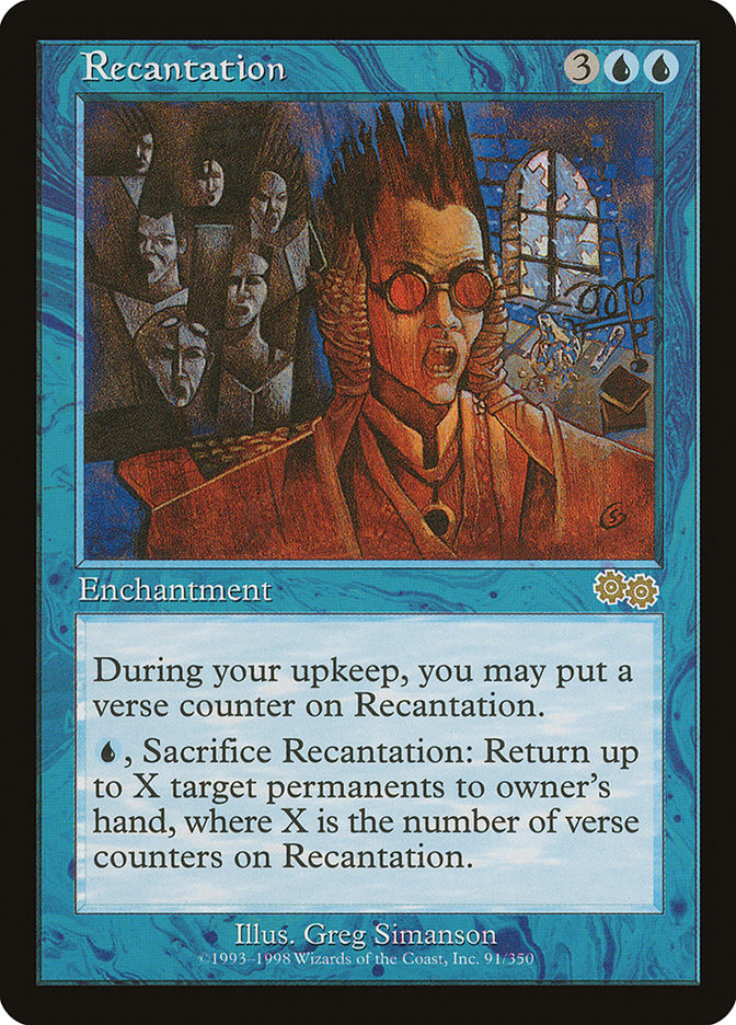 Recantation [Urza's Saga] | D20 Games