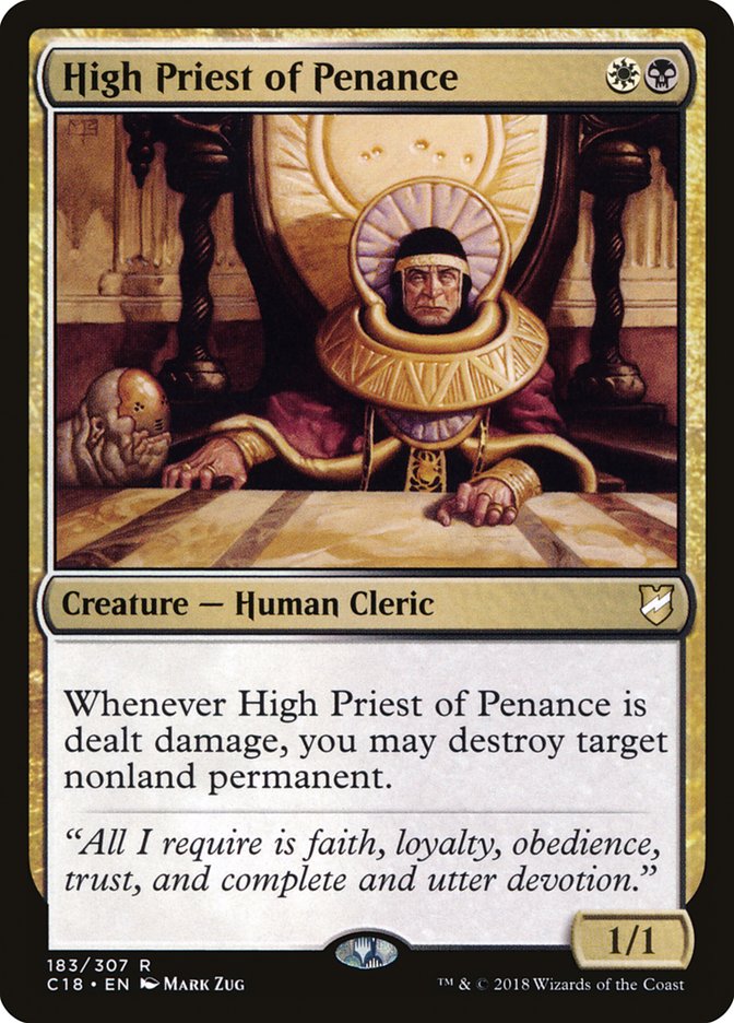 High Priest of Penance [Commander 2018] | D20 Games