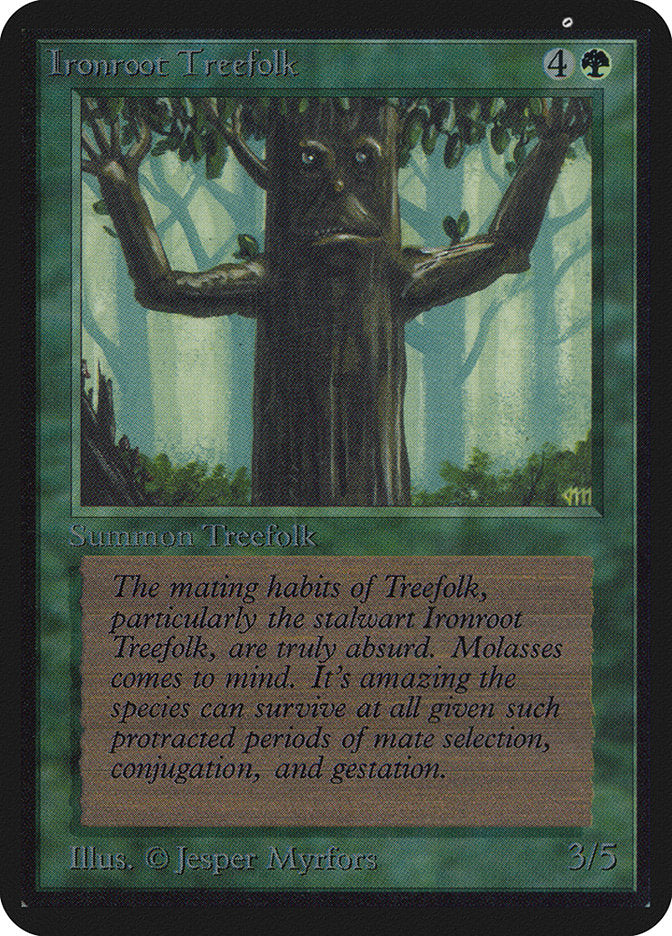 Ironroot Treefolk [Limited Edition Alpha] | D20 Games